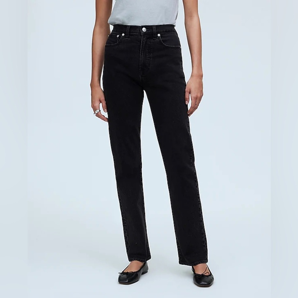 Madewell 90’s Straight Jean, Size 28